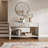 35.4"Wood Console Table With 2 Storage Drawers, And Open Storage Shelf For Entryway-1035166264