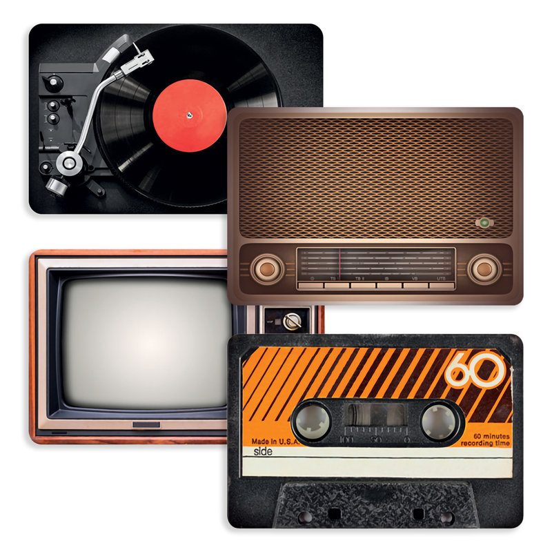 Retro Placemats  (Set of 4)