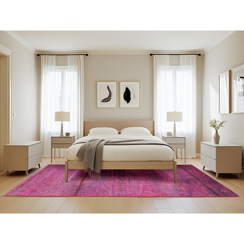Alsexander Moroccan Indoor Rug, Rectangle 5' x 8'