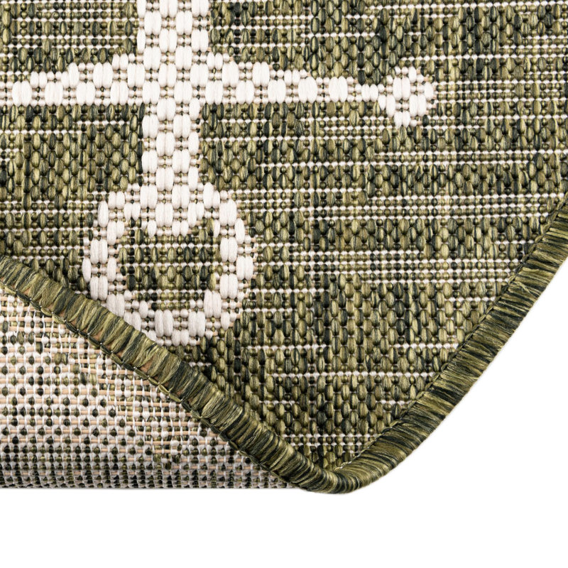 Tapis vert d'extérieur Ayton, Ovale 5 pi 3 po x 7 pi 10 po
