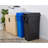 United Solutions 23 Gallon Highboy Waste Containers with Lids-100015290