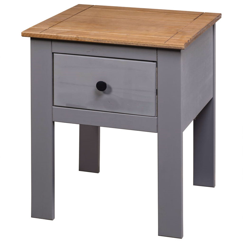Kovel 46cm W Solid Wood Bedside Table