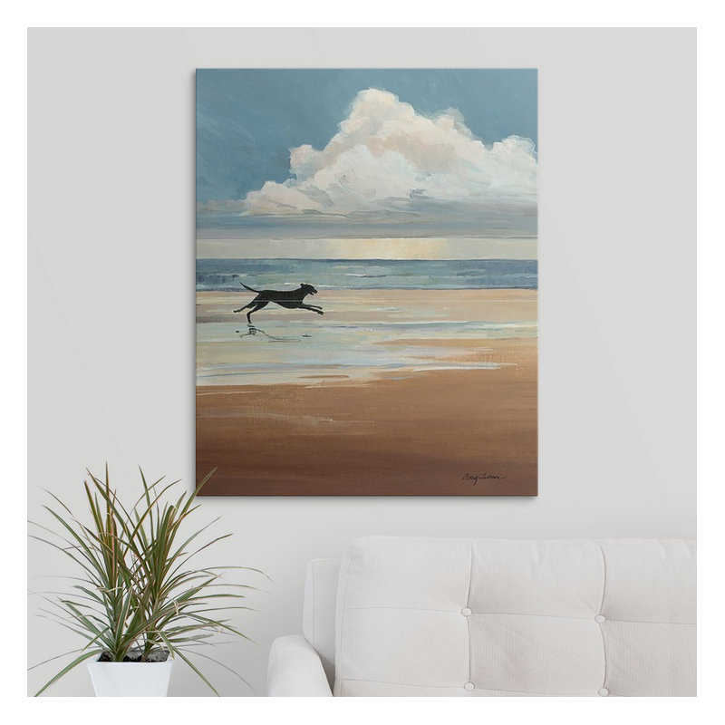 «Low Tide» Butters, reproduction d'art, H 30 po x l 24 po x P 1,5 po, Toile