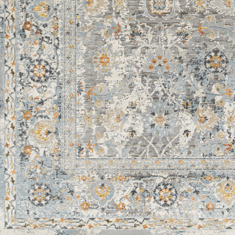 Darshana Oriental Indoor Rug, Round 5'3"