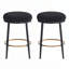 Tabourets de comptoir en bois rembourrés Farmhouse-2116104318