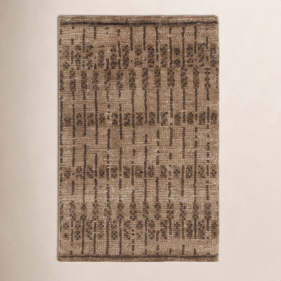 Vanna Hand-Knotted Striped Wool Rug