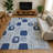 Premium Machine Washable Slesnick AMF1670 Geometric Rug-1952569685