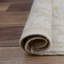 Tapis zone ivoire en laine 2 pi x 3 pi 3 po one-of-kind-noué la new age oushak Febbas