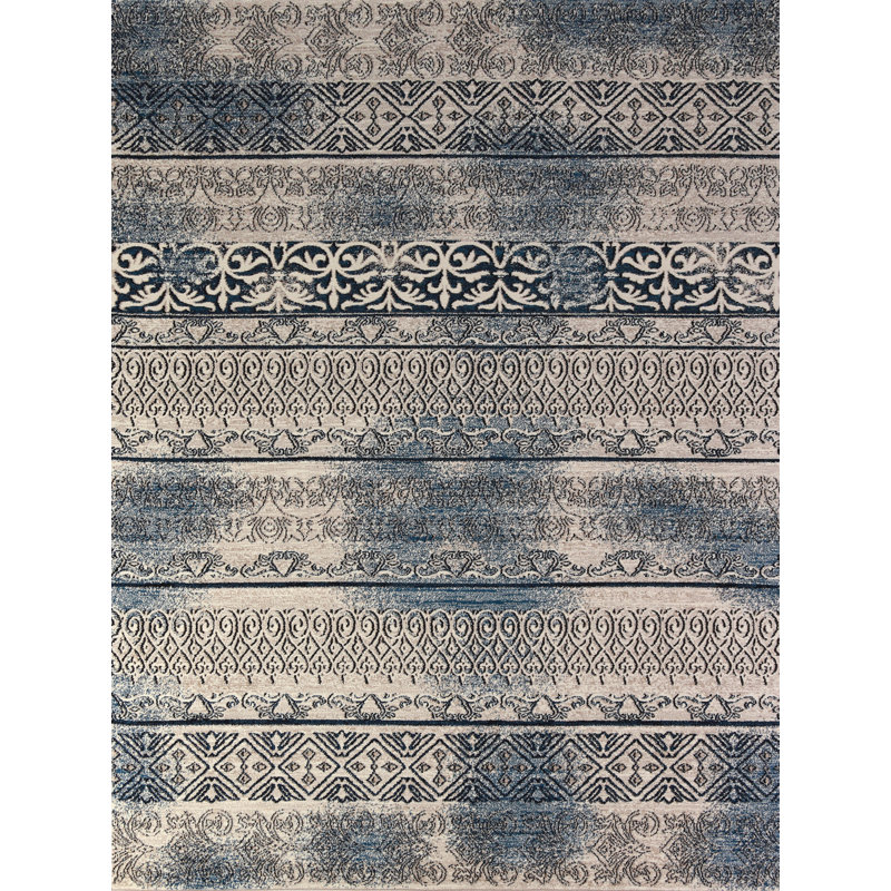Transitional Oriental Area Rug 8x10