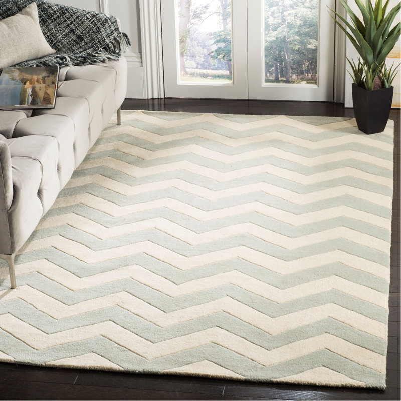 Tapis en laine touffeté à la main Teresita, Rectangle 4 pi x 6 pi