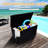230 Gallon Resin Outdoor Deck Box Waterproof-113696109