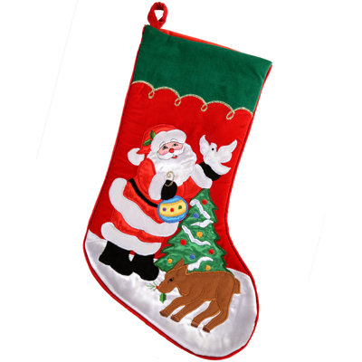 48cm Fabric Stocking