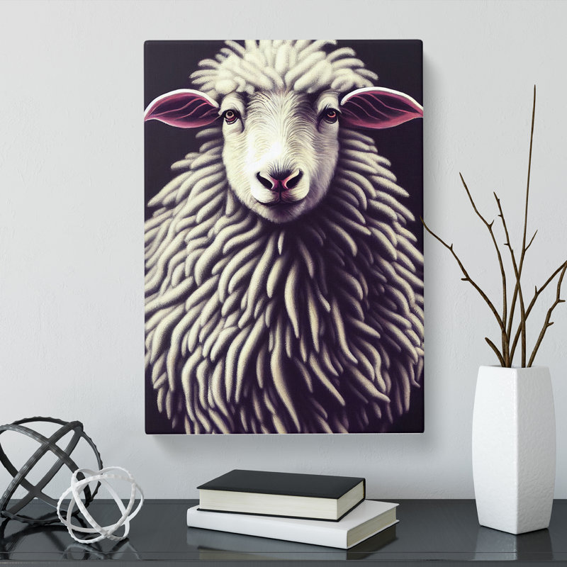 Sheep Vol.4 - Wrapped Canvas, 60cm H x 40cm W x 3cm D