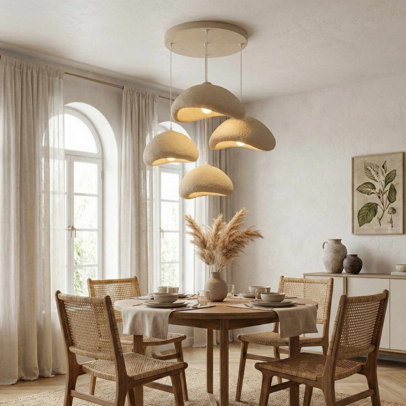 Lustre, 12.6" H x 10.63" W x 7.09" D