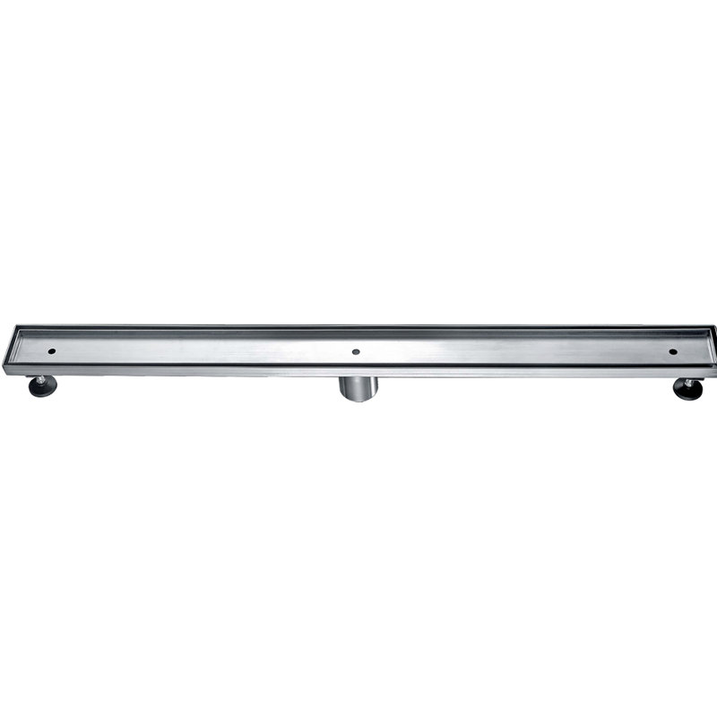 Colorado River 2 In 1 Ceramic Embedding 36 Inch Stainless Steel Shower Floor Shower Drain