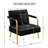 30″ W Accent Armchair with Cozy Pillow-118445103