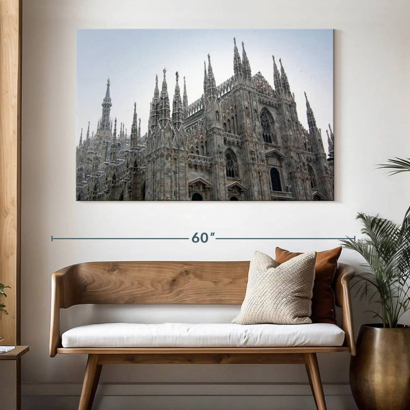 Ravi Milan Cathedral, 34" H x 51" W