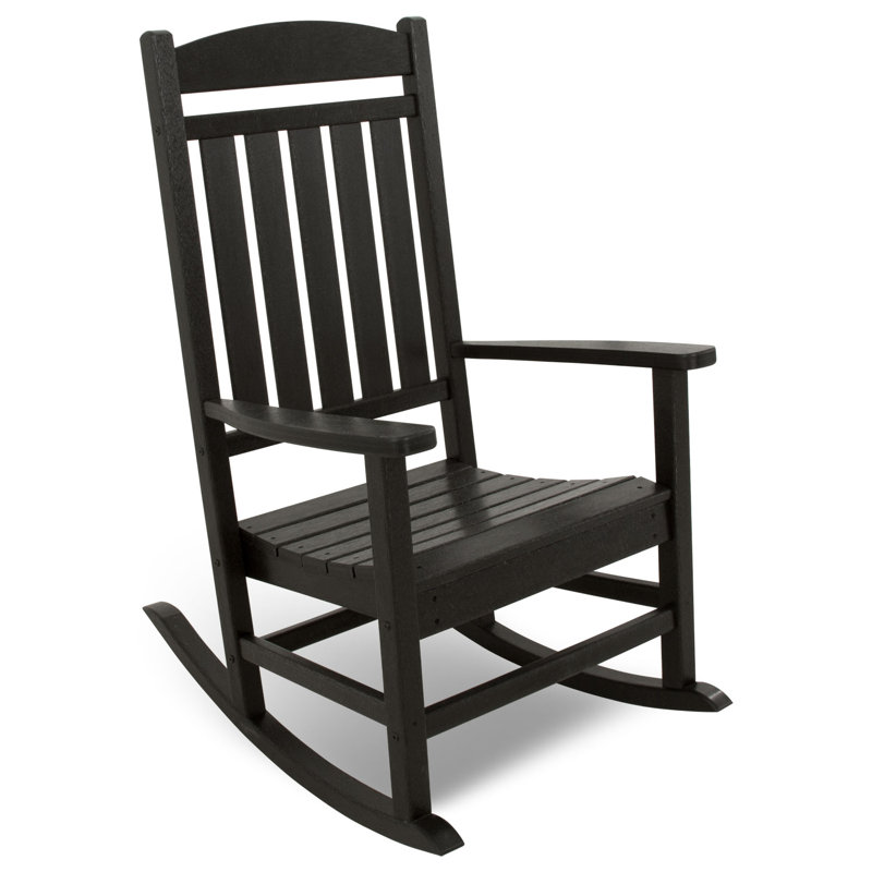 POLYWOOD Classics Rocker, Black