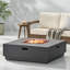 Foyer carré 40 po - Fer brun et or, 39 po X 12,91 po, 65,31 lb, rehausse votre chauffage extérieur + doré, largeur 39 po, profondeur 12,91 po, aspect