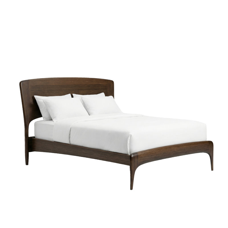 Zeva Queen Bed, Black Walnut, King