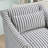 30" Wide Contemporary 360° Swivel Arm Accent Chair With Lumbar Pillow-110614055
