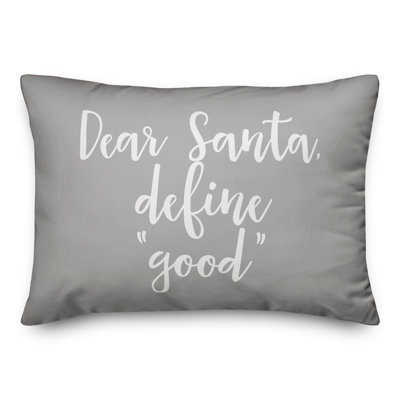 Coussin de noël, cher père noël, définir le père noël 