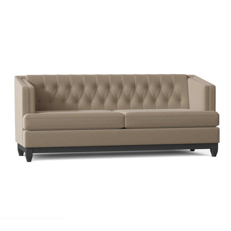 Ali Upholstered 88'' Sofa, M9463 Linen
