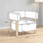 Fauteuil d'appoint rembourré Boucle-764155026