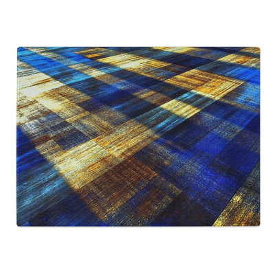 Plaid Design Vol.2  Glass Chopping Board