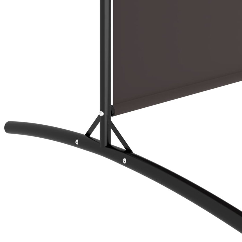 Cloison pliante Alaw H 70,9 po, Brun, 4