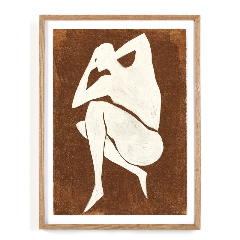 Ponder II Print by Coup D'Esprit, 40" H x 30" W x 2.5" D