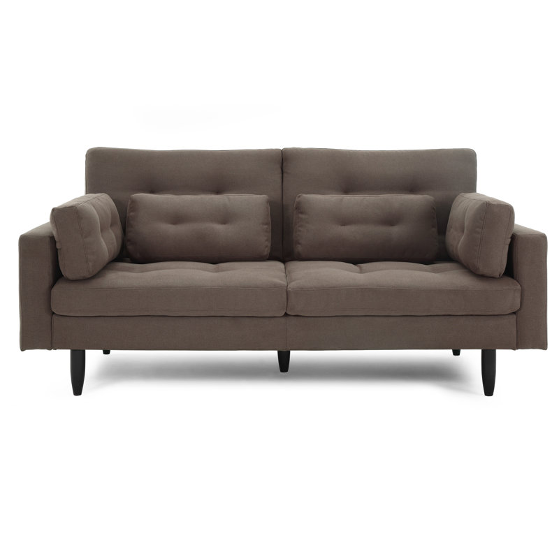 Upholstered 83.9'' Sofa, Gravel