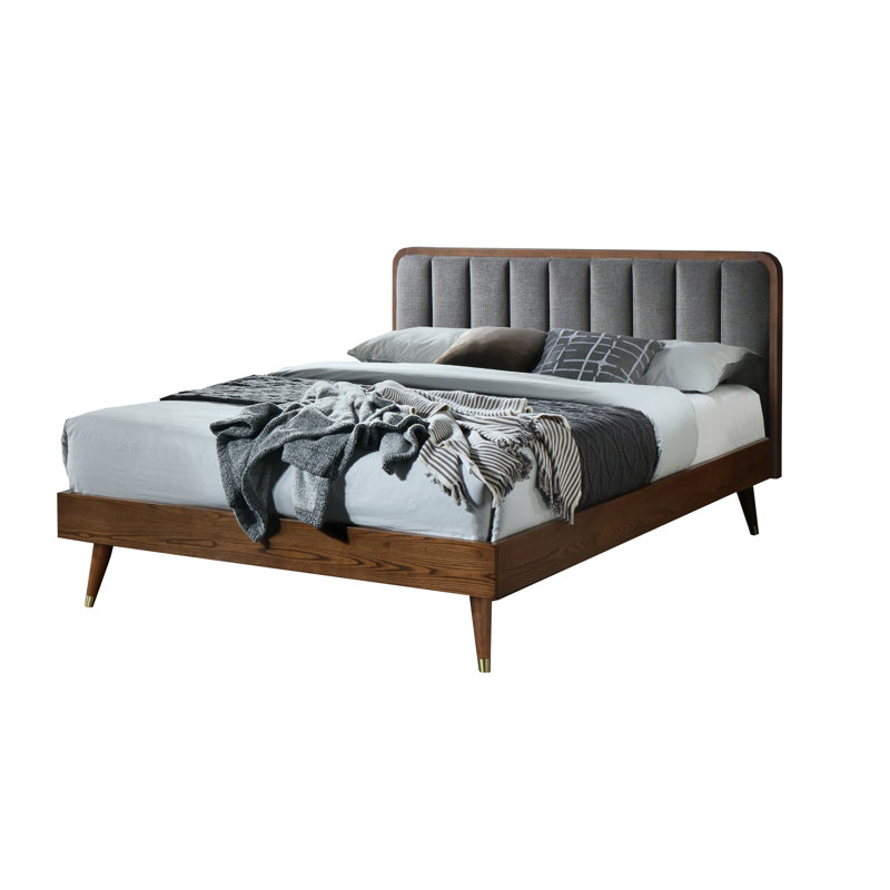 Queen Size Upholstery Platform Bed