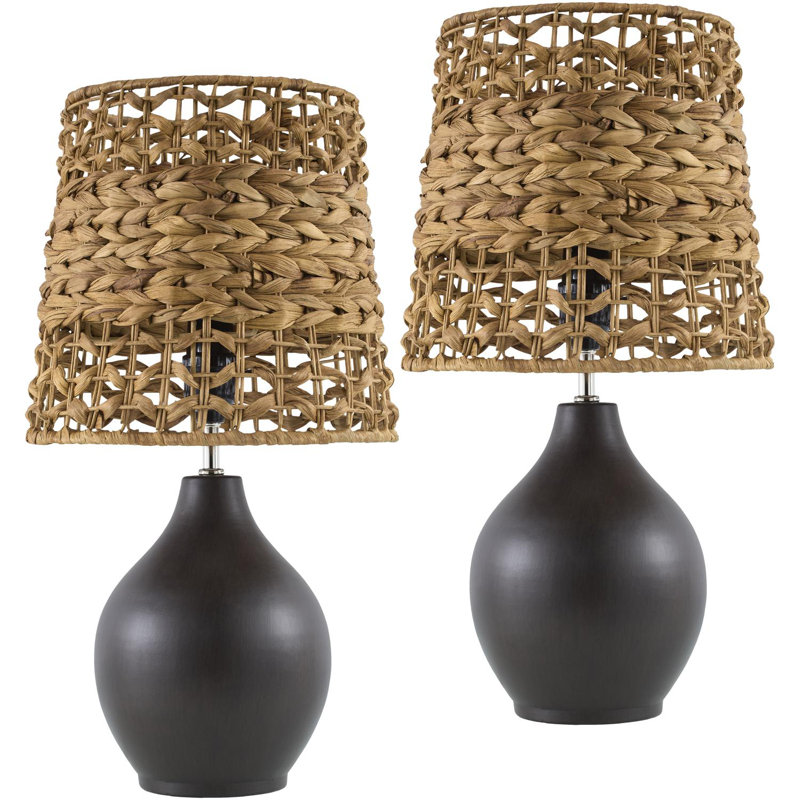 Lampe de table Azmeer, Noir
