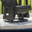 Chaise Adirondack coulissante en polyéthylène haute densité (PEHD) Lynbrook-96517812