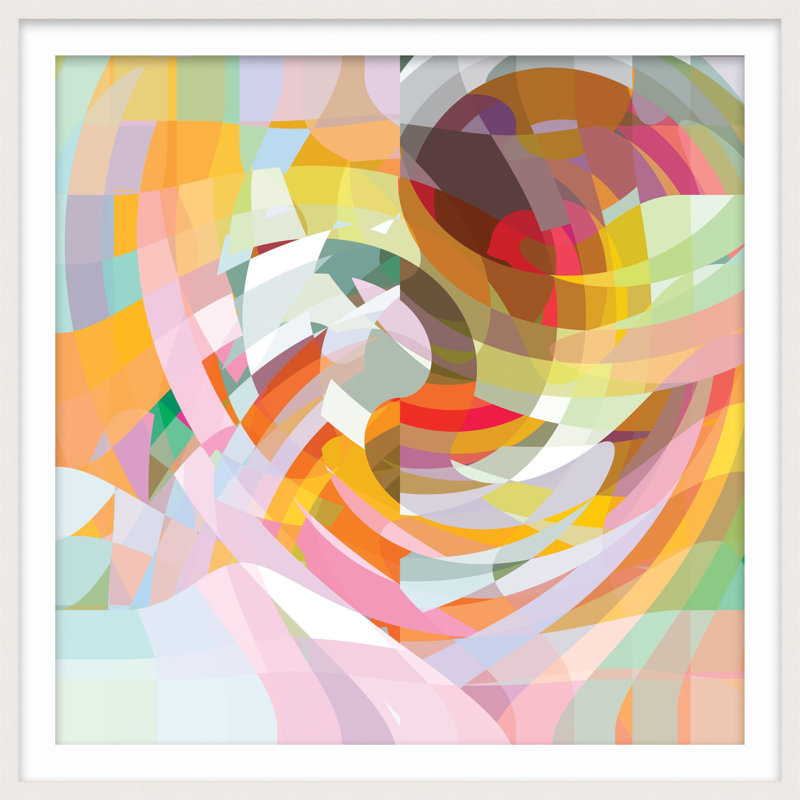 Chromatic Fantasy 6 Print, 32" H x 32" W x 1" D