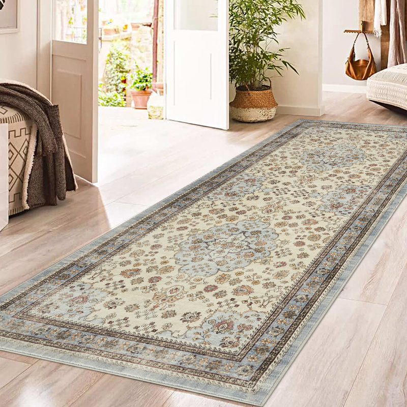 Striped Machine Braided Area Rug, Rectangle 80 x 150 cm