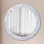Huldar Glass Flat Wall Mirror