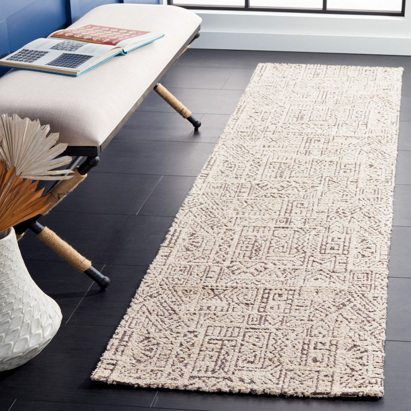 Tapis tissé à la main Classic Classic, Tapis de couloir 2 pi 3 po x 8 pi