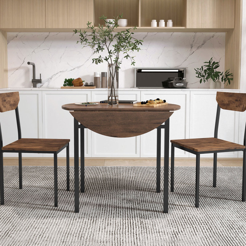 3-piece Dining Set With Drop Leaf