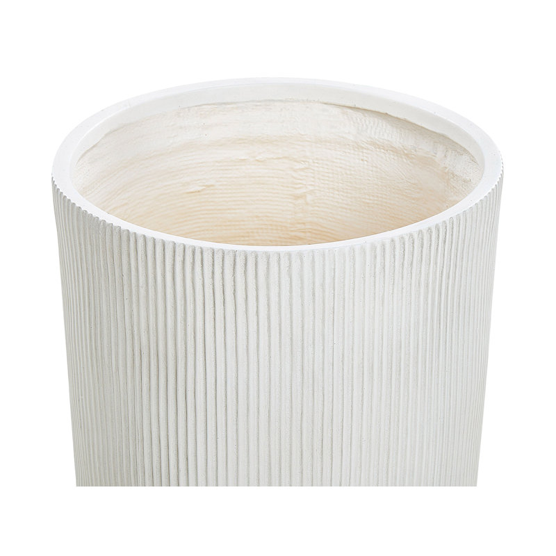 Alazne Pot Planter, 45cm H x 45cm W x 45cm D, White