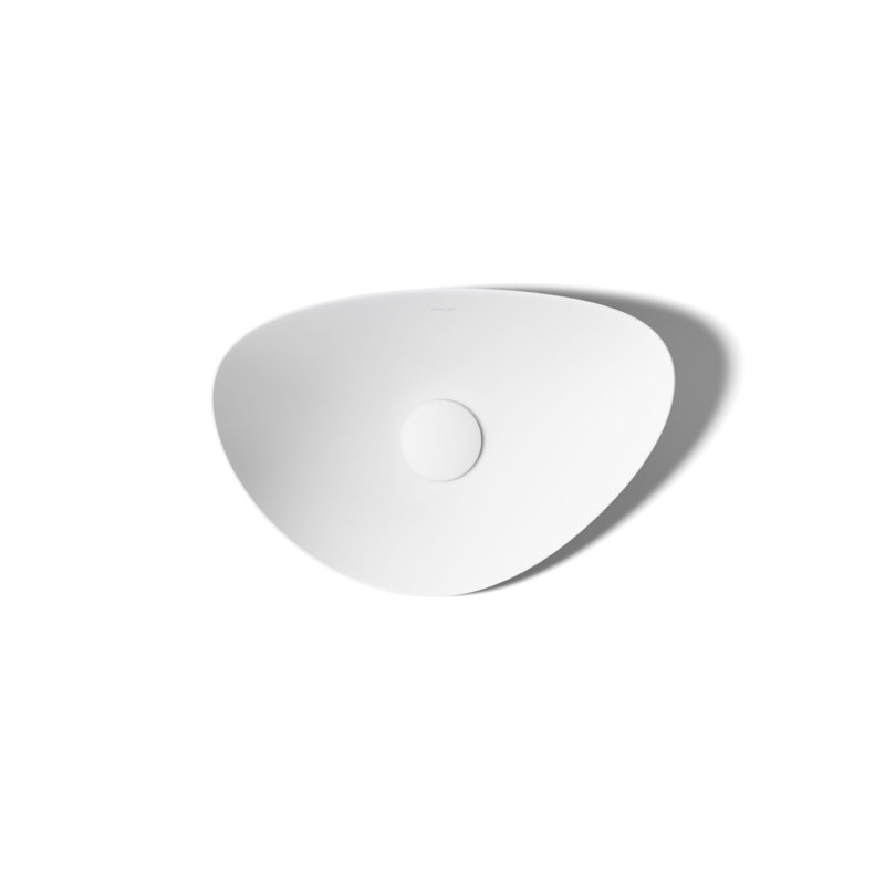 Veil® Small Vessel No Overflow, White