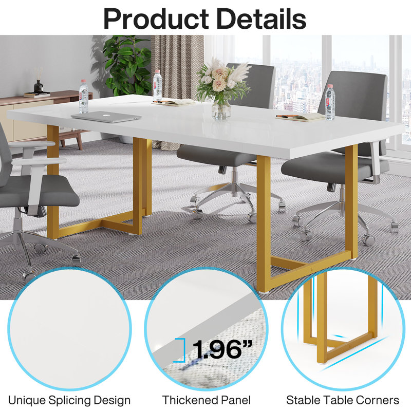 Bureau Fulgenzia, Blanc / or