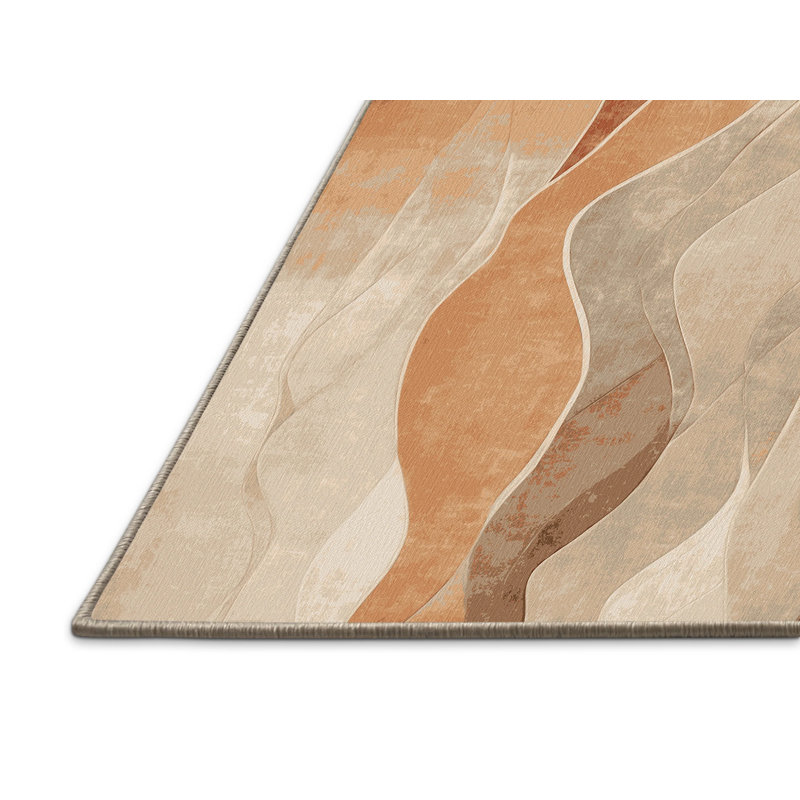 Fluid Serenity Rug, Rectangle 2' x 3'