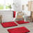 Aighan 3 Piece Ultra Soft and Absorbent Memory Foam Bath Rug Set with Non-Slip Backing-2072193283