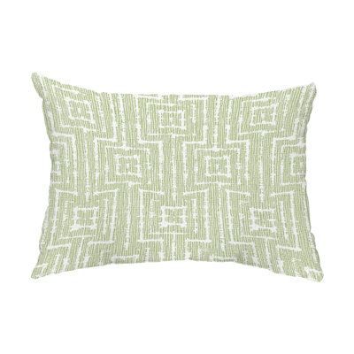  Housse et insert de coussin rectangulaire tissé pour l'extérieur Tiki