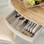 Bayou Round Solid Wood Top Dining Table-17222746