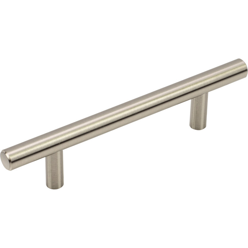 3 3/4" Center to Center Bar Pull, Brushed Satin Nickel