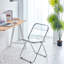 Ensemble de chaises pliantes empilables en plastique