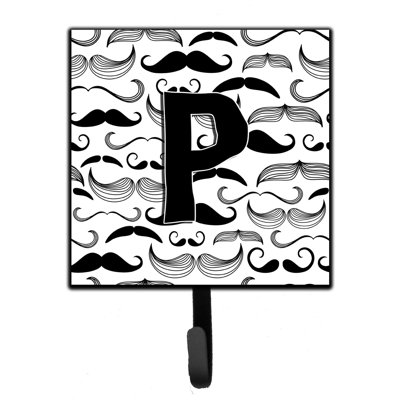 Porte-laisse moustache et crochet mural